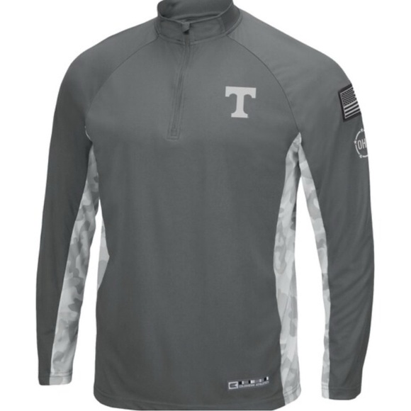 Tennessee volunteer  Gray Performance Quarter-Zip Jacket - Picture 4 of 7